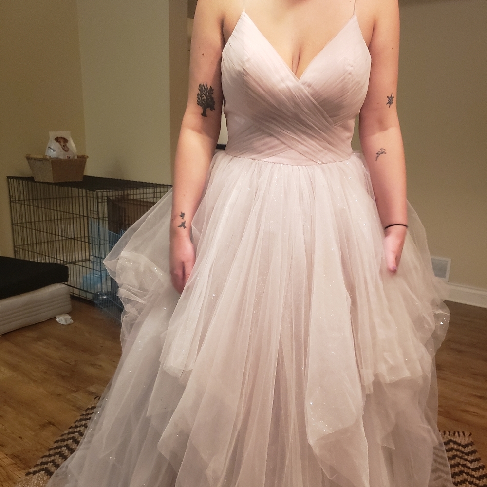 Blush Pink Prom Dress